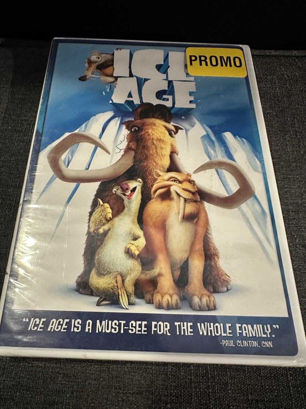 Ice Age DVD 2002 PROMO Factory Sealed Widescreen Full Screen Fox